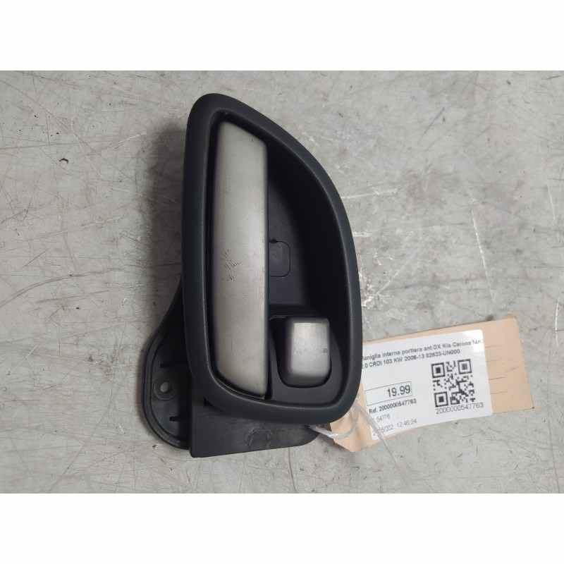Maniglia interna portiera ant DX Kia Carens MK3 2.0 CRDI 103 KW 2006-13 82623-UN000