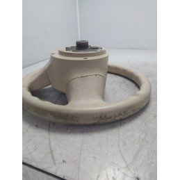 Volante sterzo guida Fiat 500 312 2007-14 bianco usurato