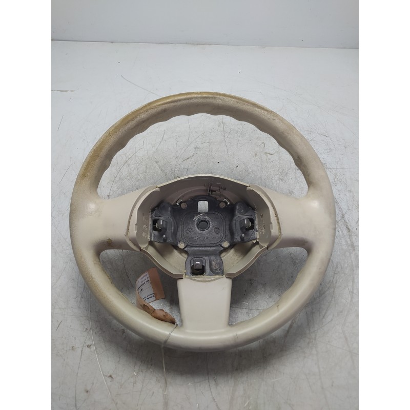 Volante sterzo guida Fiat 500 312 2007-14 bianco usurato