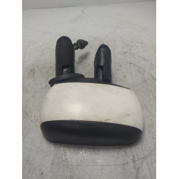 Specchietto retrovisore esterno SX Fiat Doblò 1.9 JTD 787 KW 2003-10 bianco da riverniciare manuale