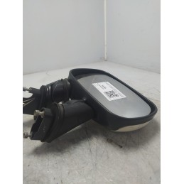 Specchietto retrovisore esterno SX Fiat Doblò 1.9 JTD 787 KW 2003-10 bianco da riverniciare manuale