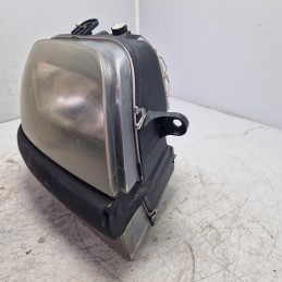 Faro fanale proiettore ant DX Fiat Doblò 1.9 JTD 787 KW 2003-10 20-B233B trasparente rigato