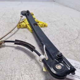 Alzavetro cremagliera porta post sx VW Polo V 6R 1.6 TDI 2009-14