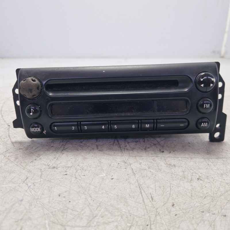 Autoradio stereo lettore cd Mini Cooper One R50 R53 1.6 16V 2001-06 65126976890-02 manopola usurata