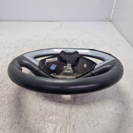 Volante sterzo guida Citroen C3 II SC 1.4 LPG 2010 96842237ZD pelle da sistemare lato sx