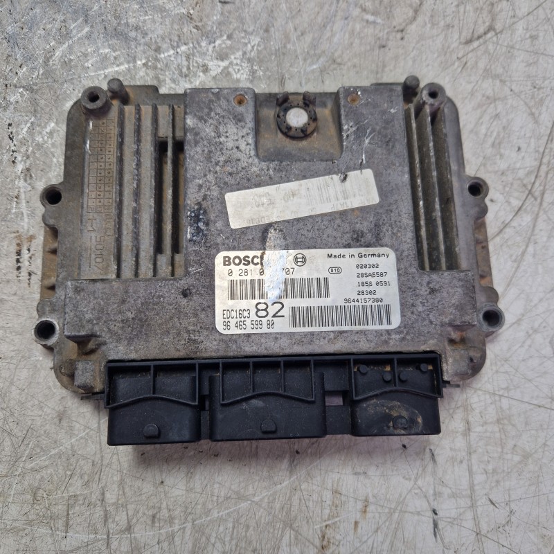 Centralina ECU controllo motore Peugeot 206 1.4 HDI 50 KW 2001-09 Bosch 9646559980