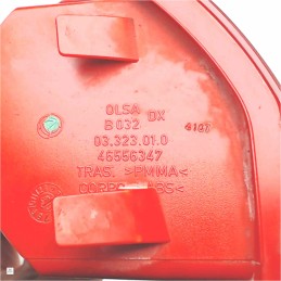 FARO FANALE PROIETTORE LUCI POSTERIORE DX ALFA ROMEO 147 46556347 2000-10