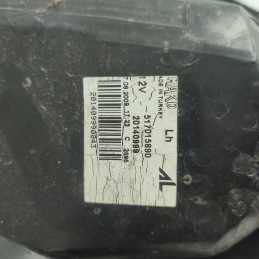 FARO FANALE PROIETTORE STOP LUCI POSTERIORI SX FIAT GRANDE PUNTO 51701589 MODIFICA CONNETTORE CAVO MASSA