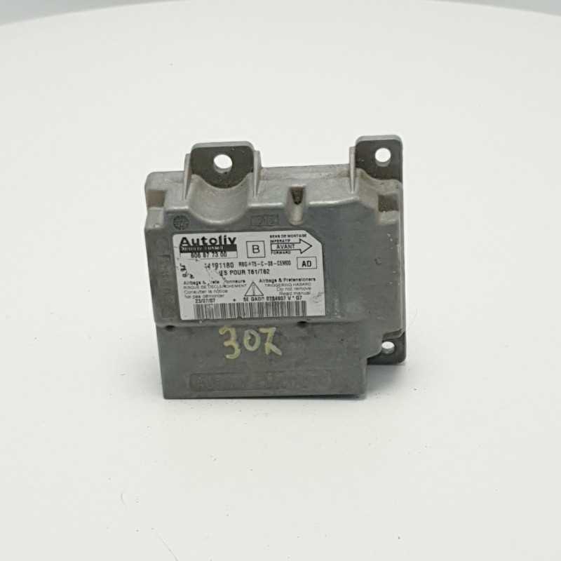 CENTRALINA ECU SENSORE AIRBAG PEUGEOT 307 1.6 9654491180 606877300 CENTRALINA ECU SENSORE AIRBAG PEUGEOT 307 1.6 9654491180 606877300