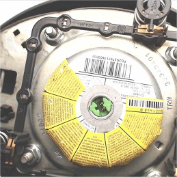 AIRBAG VOLANTE GUIDATORE FIAT PANDA 169 LOGO BLU 2004-12 735411159