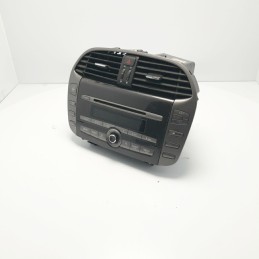 AUTORADIO STEREO LETTORE CD COMPLETO CON PLANCIA CONSOLE COVER CENTRALE FIAT BRAVO 2007-14 BOCCHETTE ARIA CLIMA COMANDI MULTIFUN