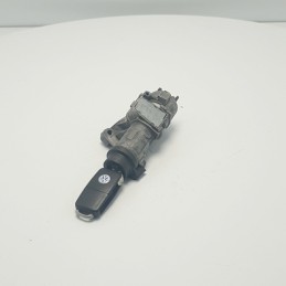 BLOCCHETTO BLOCCASTERZO CILINDRETTO CON CHIAVE AVVIAMENTO ACCENSIONE VW POLO IV MK4 2001-09 4B0905851Q