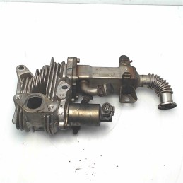 VALVOLA EGR RADIATORE RICIRCOLO GAS SCARICO RENAULT MEGANE SCENIC 1.9D 81KW 2005 5.00066.03
