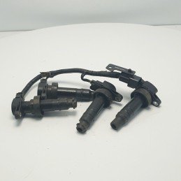 KIT BOBINE ACCENSIONE AVVIAMENTO CANDELE CON CAVI HYUNDAI i30 0711 27350-2B000