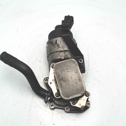 SUPPORTO PORTA FILTRO OLIO MOTORE RADIATORE SCAMBIATORE CALORE CITROEN C3 1.4HDI 9641550680