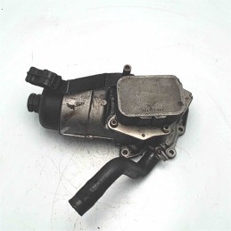 SUPPORTO PORTA FILTRO OLIO MOTORE RADIATORE SCAMBIATORE CALORE CITROEN C3 1.4HDI 9641550680