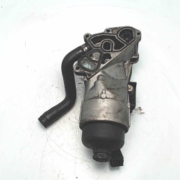 SUPPORTO PORTA FILTRO OLIO MOTORE RADIATORE SCAMBIATORE CALORE CITROEN C3 1.4HDI 9641550680