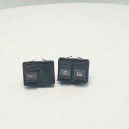 PULSANTI INTERRUTTORI COMANDI AL CRUSCOTTO CLACSON LUCI SBRINALUNOTTO IN 2 INSERTI FIAT 127 2° SERIE 1977-81