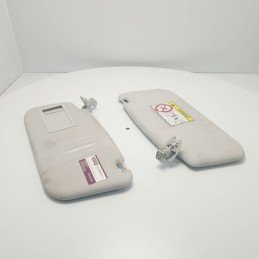 COPPIA ALETTE PARASOLE DX SX FIAT 500 L 2012-22 