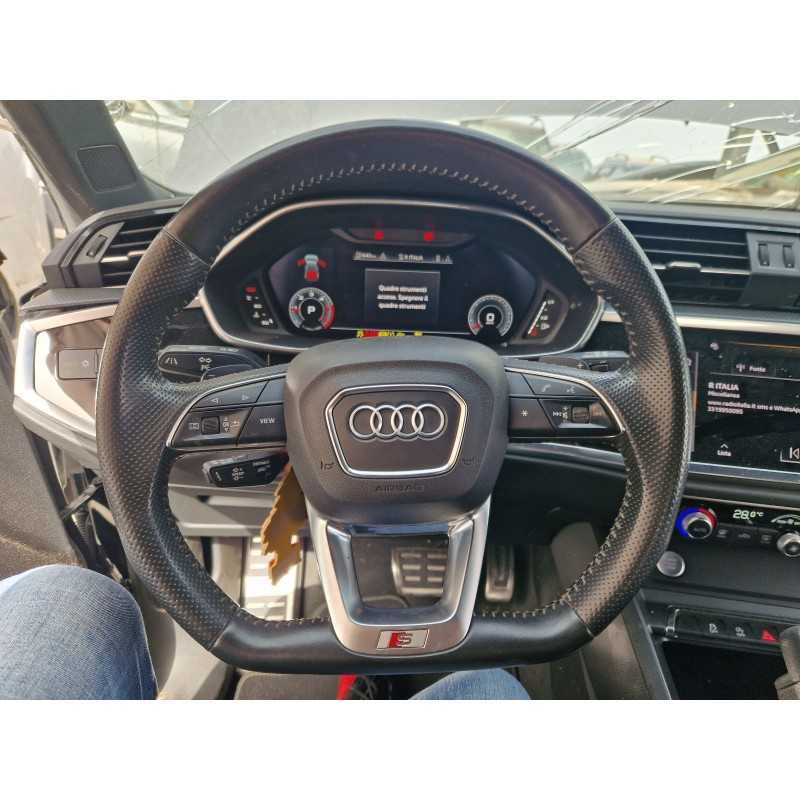 VOLANTE TAGLIATO PADDLE FONDO PIATTO S-LINE AUDI Q3 F3 2019 SENZA AIRBAG