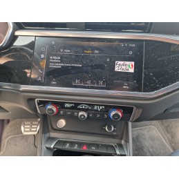 VOLANTE TAGLIATO PADDLE FONDO PIATTO S-LINE AUDI Q3 F3 2019 SENZA AIRBAG