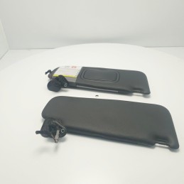 COPPIA SX DX ALETTE PARASOLE SINISTRA DESTRA ALFA ROMEO GIULIETTA 940 2010-14 SERIE NERA