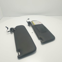 COPPIA SX DX ALETTE PARASOLE SINISTRA DESTRA ALFA ROMEO GIULIETTA 940 2010-14 SERIE NERA