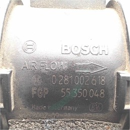 DEBIMETRO FLUSSOMETRO MISURATORE MASSA D'ARIA BOSCH  ALFA FIAT LANCIA OPEL SAAB SUZUKI 55350048