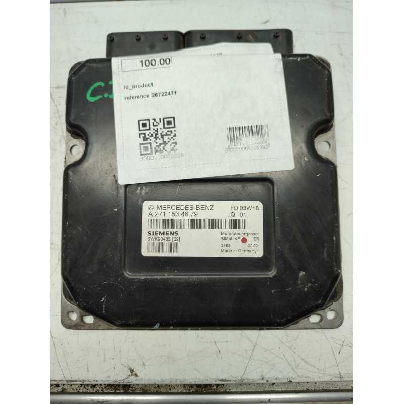 A2711534679 CENTRALINA MOTORE MERCEDES W209 CLK SIEMENS 5WK90485