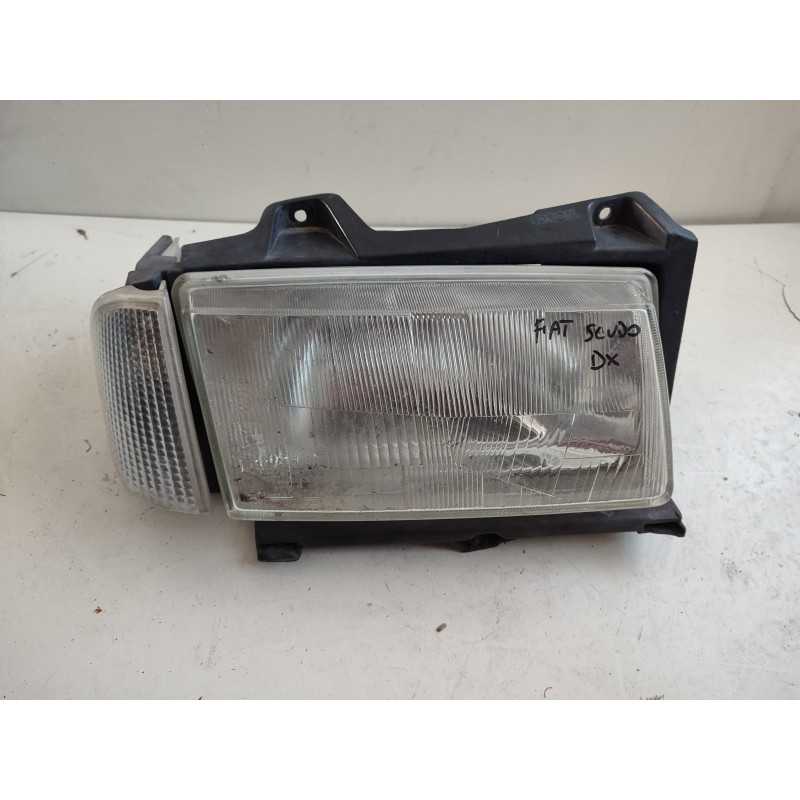 1474267080 faro fanale proiettore Fiat Scudo 1° serie 1994-04 anteriore DX destro