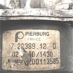 POMPA A VUOTO DEPRESSORE DI FRENATA RENAULT CLIO 1.5DCI 8200113585 7.22389.12 2002-10