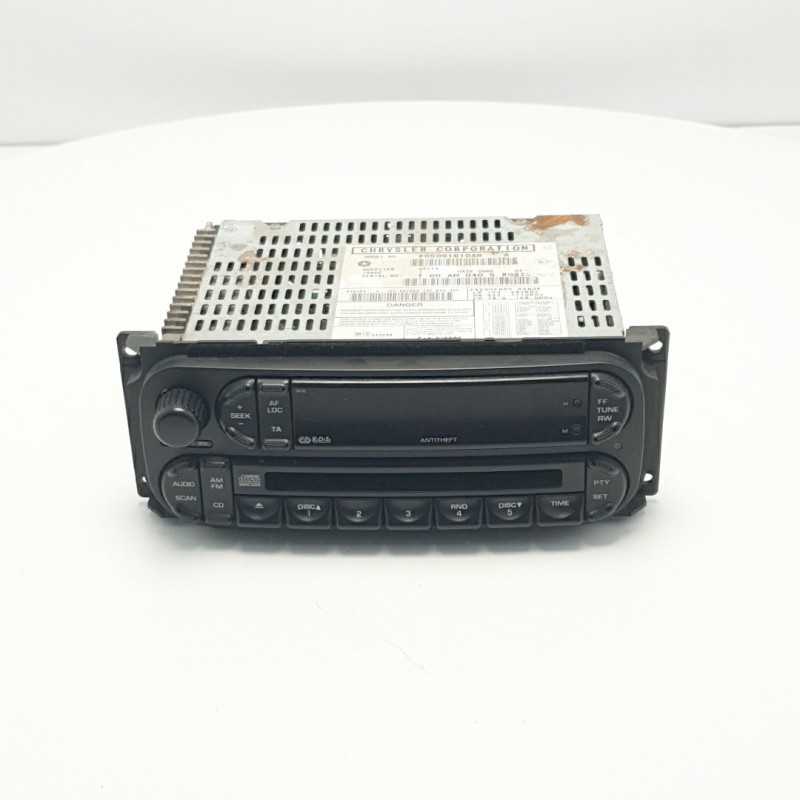 AUTORADIO STEREO LETTORE CD JEEP CHEROKEE MK2 2002-07 P05091610AB AUTORADIO STEREO LETTORE CD JEEP CHEROKEE MK2 2002-07 P05091610AB