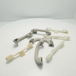 KIT 4 MANIGLIE INTERNE APPIGLI TETTO CON STAFFE VW GOLF V MK5 2007 1K0858685B 10739B06S14 31639A06S14
