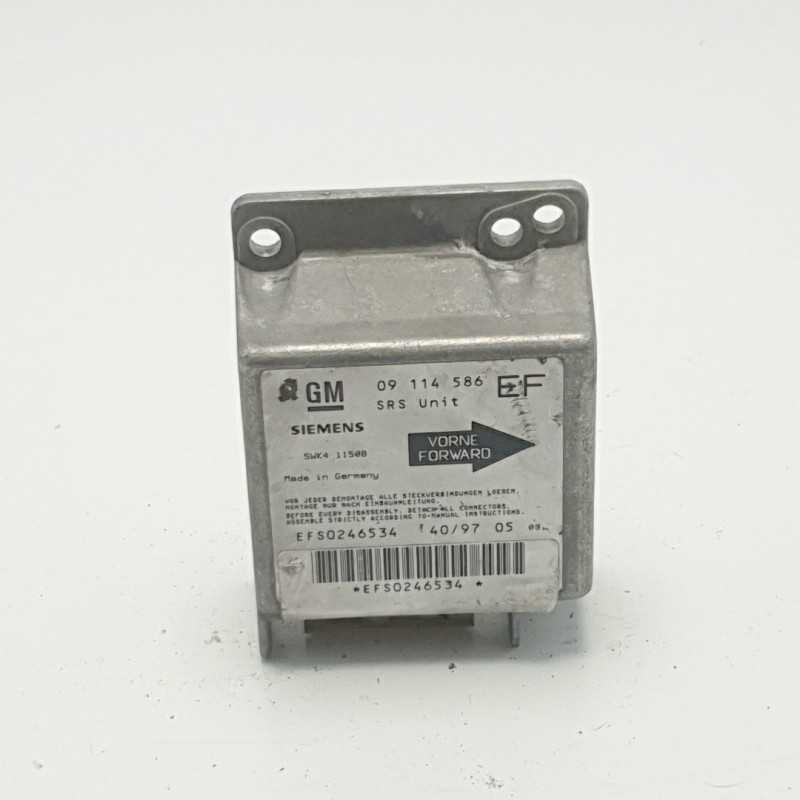 CENTRALINA SENSORE AIRBAG OPEL VECTRA B 1995-02 EF SIEMENS 09114586 5WK41150B CENTRALINA SENSORE AIRBAG OPEL VECTRA B 1995-02 EF SIEMENS 09114586 5WK41150B