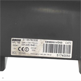 CENTRALINA SCATOLA FUSIBILI BODY COMPUTER FIAT PANDA 169 2° SERIE 51740050