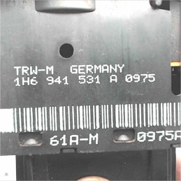 1H6941531A INTERRUTTORE COMANDI REGOLAZIONE GRUPPO COMANDI FARI VOLKSWAGEN GOLF III 1991-97 