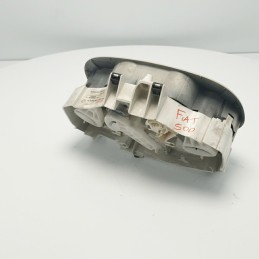 CENTRALINA PANNELLO CONTROLLO COMANDI CLIMA A/C FIAT 500 312 1.2 BENZINA 69CV 2011 DENSO 98617567 AVORIO 