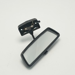 SPECCHIETTO RETROVISORE INTERNO CON PLAFONIERA FIAT 126 BIS 1987-91 EPOCA MANCA PLASTICA TRASPARENTE PLAFONIERA