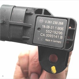 SENSORE DI PRESSIONE ASPIRAZIONE COLLETTORE FIAT PUNTO EVO 2014 0261230268 55219296
