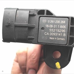 SENSORE DI PRESSIONE ASPIRAZIONE COLLETTORE FIAT PUNTO EVO 2014 0261230268 55219296
