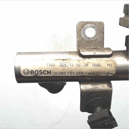 0280151268 FLAUTO TUBO INIEZIONE DISTRIBUTORE CARBURANTE BENZINA BOSCH FIAT LANCIA ALFA 0.9TWINAIR 