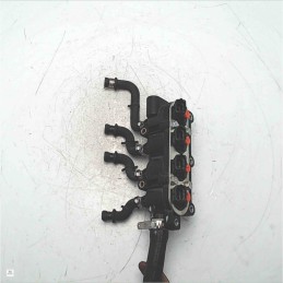 55261762 KIT SET 4XINIETTORI COMPLETI DI FLAUTO GPL LANCIA FIAT NEW PANDA 0.9 NATURAL POWER 2008-21 