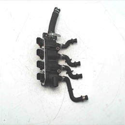 55261762 KIT SET 4XINIETTORI COMPLETI DI FLAUTO GPL LANCIA FIAT NEW PANDA 0.9 NATURAL POWER 2008-21 