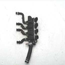 55261762 KIT SET 4XINIETTORI COMPLETI DI FLAUTO GPL LANCIA FIAT NEW PANDA 0.9 NATURAL POWER 2008-21 