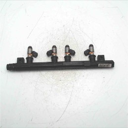 FLAUTO TUBO 4XINIETTORI DISTRIBUTORE CARBURANTE BENZINA FIAT LANCIA 1.2 2014 CB261C CB261C6017193322046
