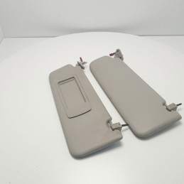 COPPIA ALETTE PARASOLE DX SX BMW E90 SERIE 3 2005-11 