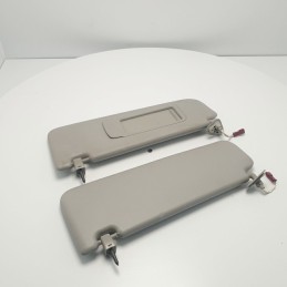 COPPIA ALETTE PARASOLE DX SX BMW E90 SERIE 3 2005-11 