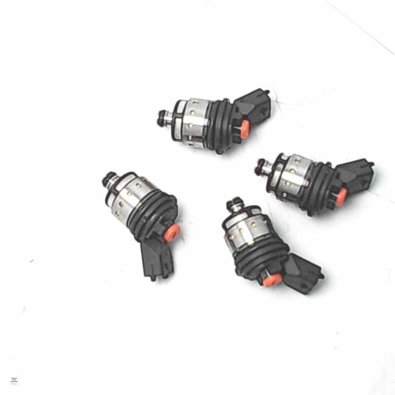 INIETTORI 4x GAS TAPPO ARANCIO FIAT LANCIA 1.2 BENZINA VERCESI GAS 5.0 FB2522 2014-22 ECO6