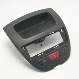 PLANCIA COVER CONSOLE CENTRALE CRUSCOTTO COMANDI 4 FRECCE CLIMA A/C TOYOTA AYGO CITROEN C1 55405-0H010