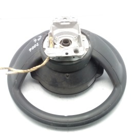 603131401 VOLANTE STERZO CON COMANDI IN PELLE NERA CITROEN C4 LC 2007 